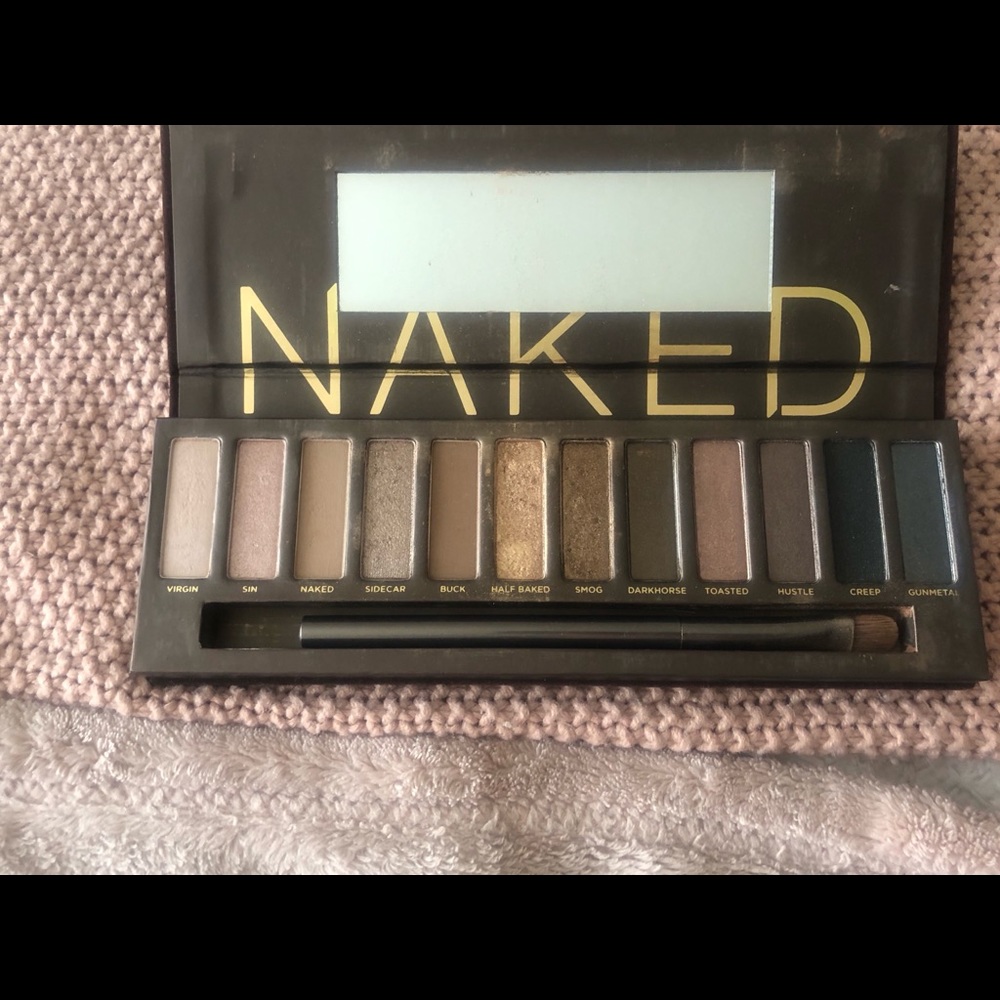 Urban Decay Naked Palette 1, 2, 3, and element
